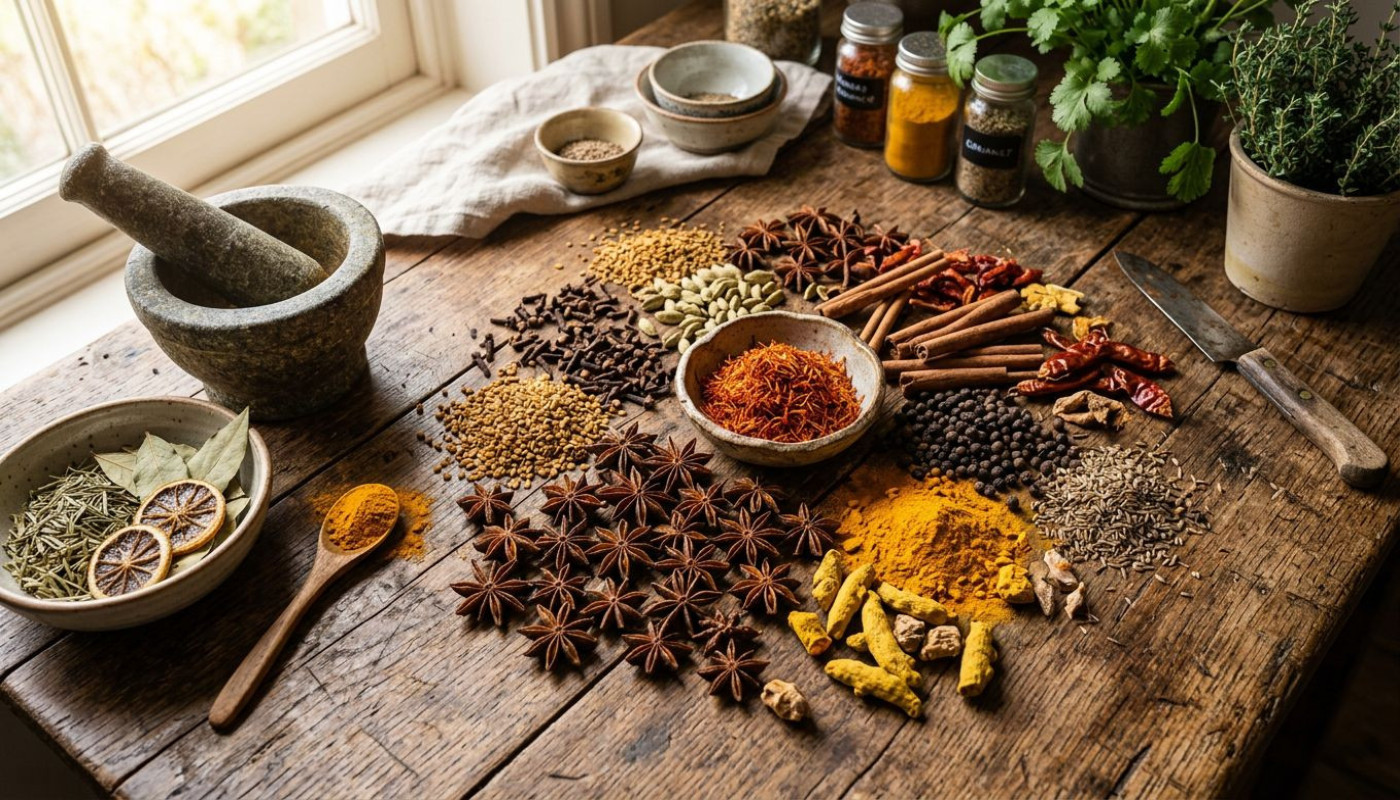 Épices rares et créativité : la gastronomie s’invite hors des codes